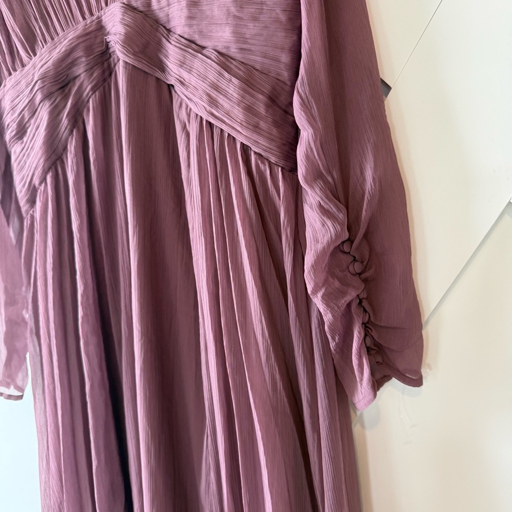 ASOS Design bridesmaid ruched waist maxi dress - Picture 5 of 11